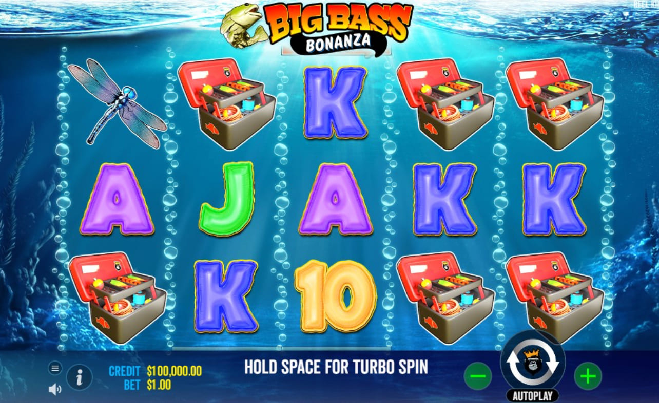 Slot game screen